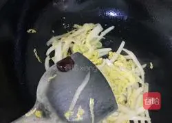 Illustration of how to make stir-fried baby cabbage 6