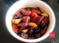 Illustration of how to make wild rice braised pork (oil-free version) 15