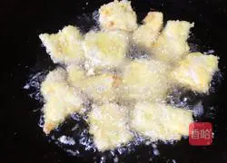 Fry Illustration of making fish fillets 10