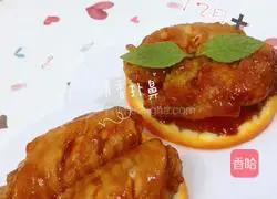 Illustration of how to make orange chicken wings 11