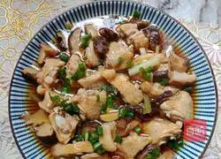 Steamed Mushrooms and Chicken Wings Illustration of how to do it 9