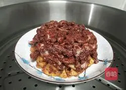 Illustration of how to make steamed crispy bone potatoes 5