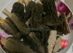 Illustration of how to cook morels 1