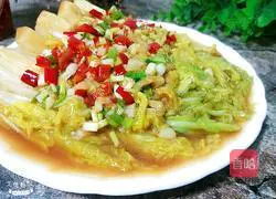 Illustration of how to make oil-consuming baby cabbage 15