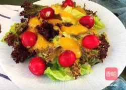 Illustration of how to make fruit and vegetable chicken breast salad 9
