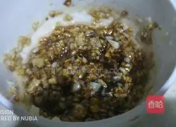 Illustration of how to make garlic vermicelli with open side shrimp 11