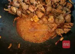 Illustration of how to make oven mutton 12