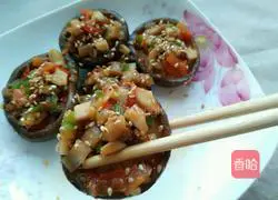 Illustration of how to make sesame braised shiitake mushrooms 10