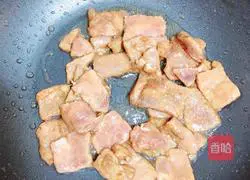 Illustration of how to make black pepper, beef and king oyster mushrooms 9