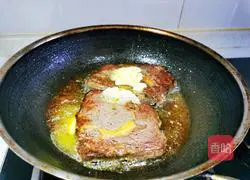 Illustration of how to make pan-fried steak (tomato and black pepper sauce) 3