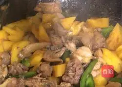 Illustration of how to make pineapple fried chicken 11