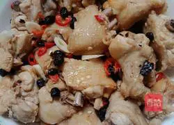  # Steamed Vegetables # Oil-free black bean sauce steamed wings illustration 5