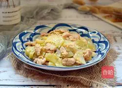 Illustration of how to make fried pork slices with pickles 14