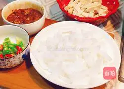 Illustration of how to make Sichuan-style jelly fried tofu 3