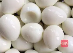 Illustration of how to make tiger skin quail eggs 4