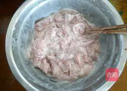 Illustration of how to make vinegar pork 2