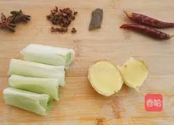 Illustration of how to make braised chicken 2