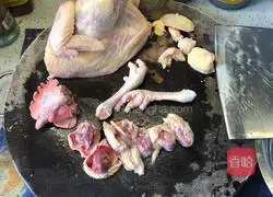 Illustration of how to make ginger-baked chicken 1