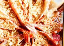 Illustration of steamed shrimps with garlic vermicelli 12