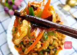 Illustration of how to make fish-flavored shredded chicken 2