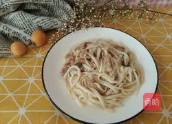 Wild Rice Illustration of how to make fried shredded pork 7