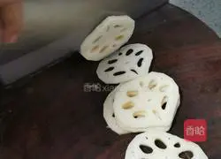 Illustration of Fried Lotus Root 9