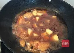 Braised Chicken Wings and Potatoes Recipe Illustration 8