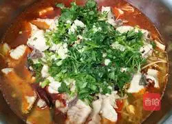 Illustration of how to make boiled fish 18