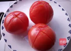 Illustration of how to make scrambled eggs with tomatoes 4