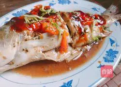 Illustration of how to make steamed fish 16