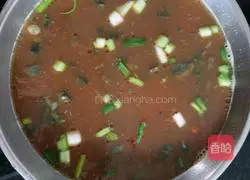 Illustration of three-color steamed eggs 2