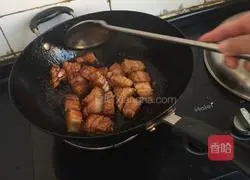 Illustration of braised pork 4