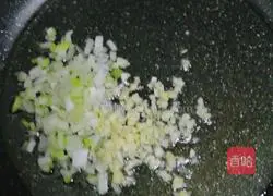 Illustration of spicy fried king oyster mushrooms 2