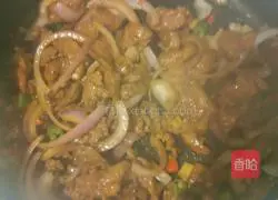 Illustration of how to make tender beef stir-fried with green pepper that is so delicious that you can’t stop eating it 7