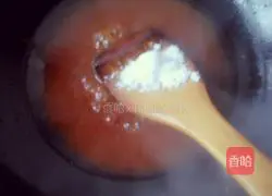 Tomato sauce and shrimp Practice illustration 10