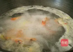 Illustration of antipyretic pitaya shrimp 6