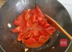 Illustration of how to make scrambled eggs with tomatoes 6