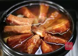 Yam Pork Ribs Pot Recipe Illustration 6
