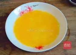 Illustration of how to make spinach, scrambled eggs and black sesame seeds 5