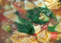 Illustration of how to make tomato and egg noodles 5