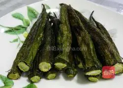 Roasted Okra Recipe Illustration 5