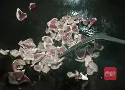 Illustration of how to make duck gizzards and green peppers 3