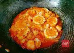 Recipe for corn and tomato fish fillets Illustration 15