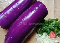 Illustration of steamed eggplant 2