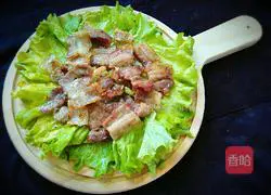 Illustration of grilled pork belly 9