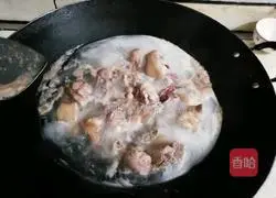 Hakka rice wine Illustration of braised pig trotters 1