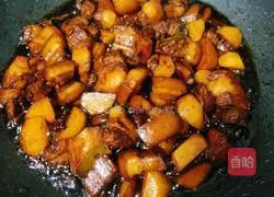 Illustration of Braised Pork and Potatoes 3