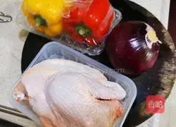 Illustration of how to make fried chicken 1