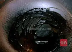 Illustration of how to make fried meat with garlic sprouts 13