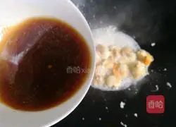 Sauce-fried scallops Meat cooking illustration 12